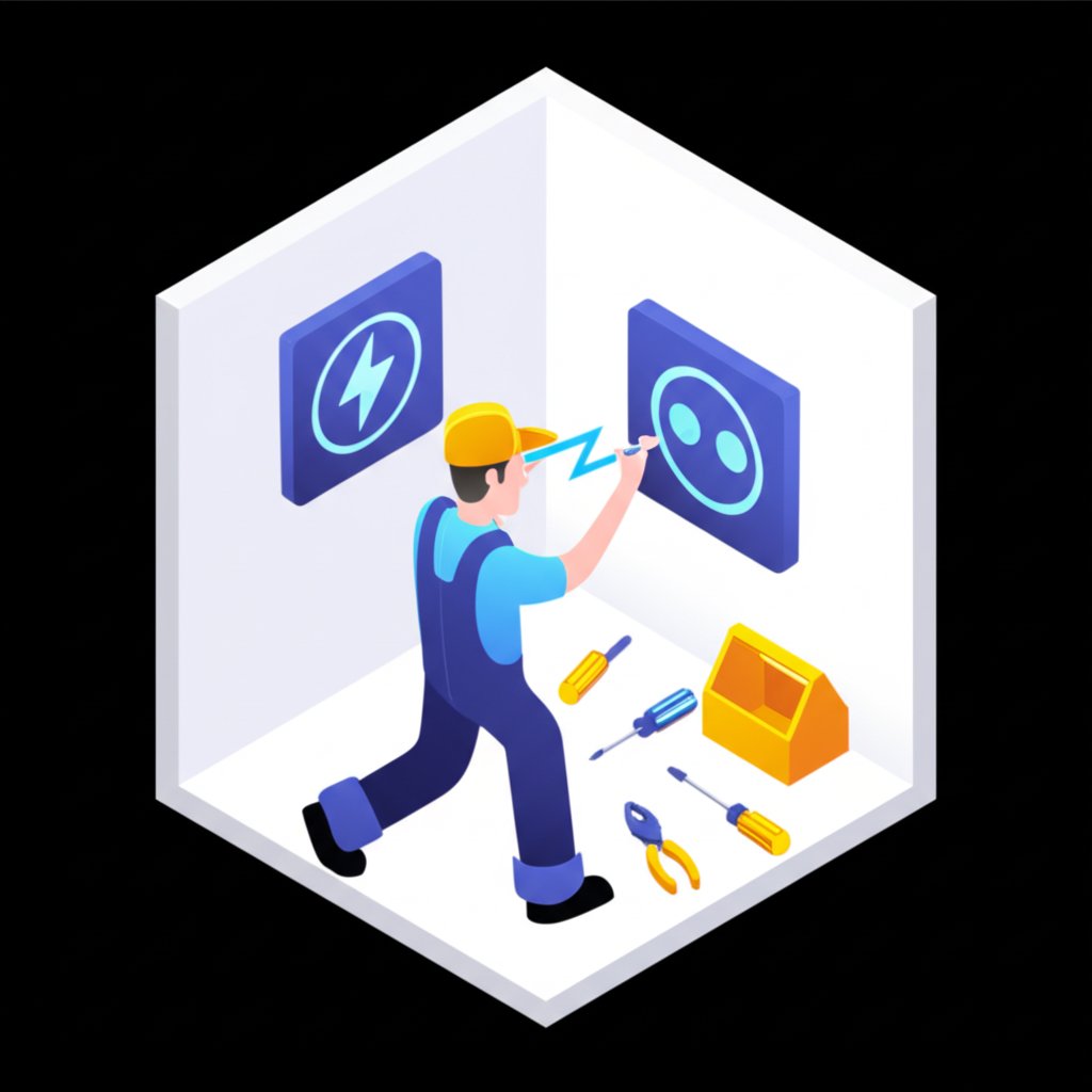 Professional Anniston electrician ensures safe and reliable home electrical repairs.