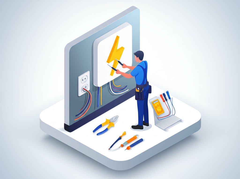 Best Electrician Enterprise for residential electrical needs, repairs, and installations.